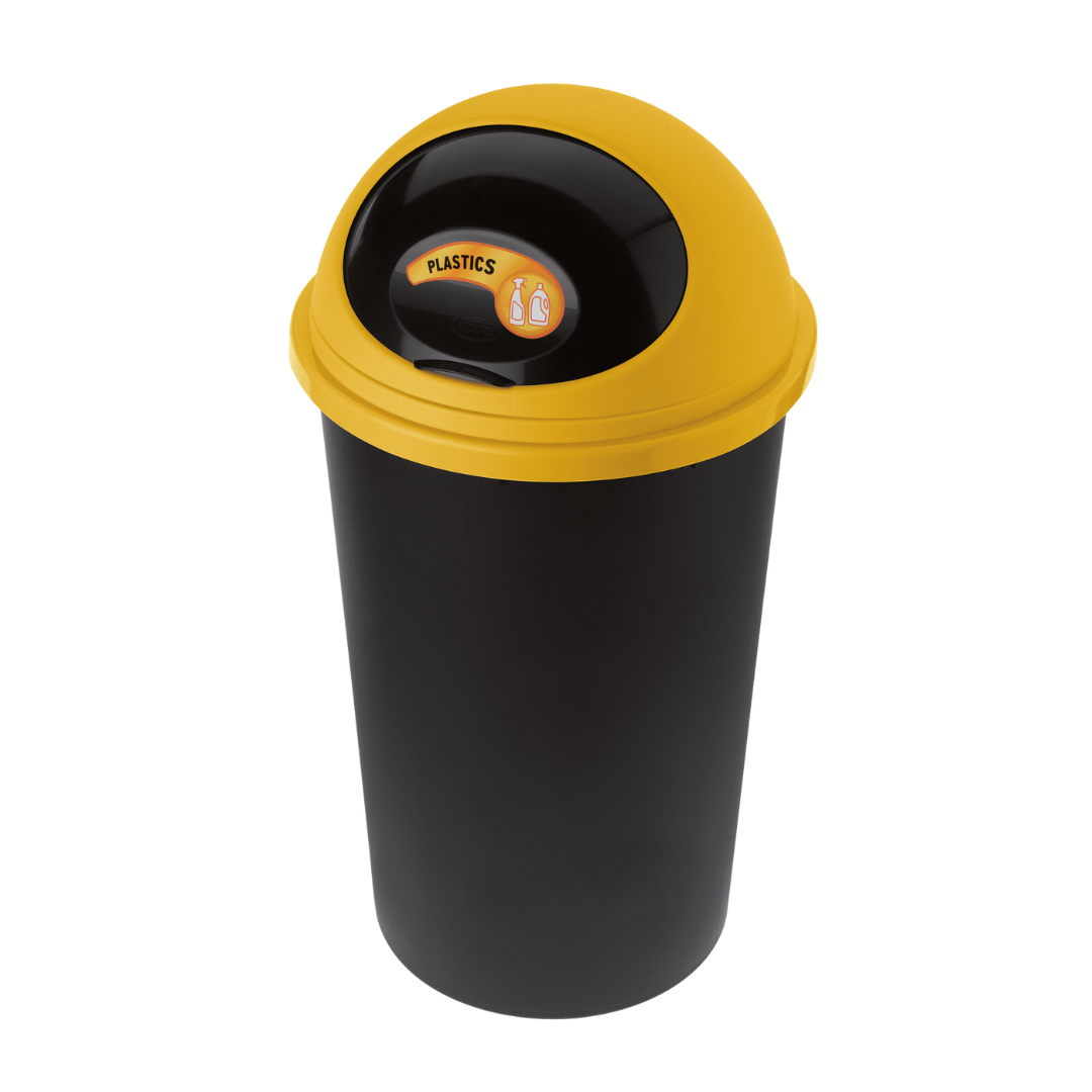 kosh mbeturinash hoop yellow 45 lt