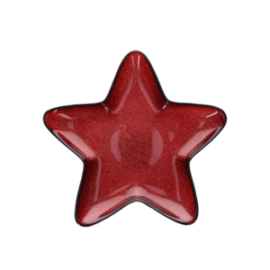 antipastiere natale red starfish 24 cm