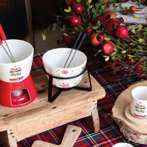 set cokollate me pirunj dhe mbajtese natale