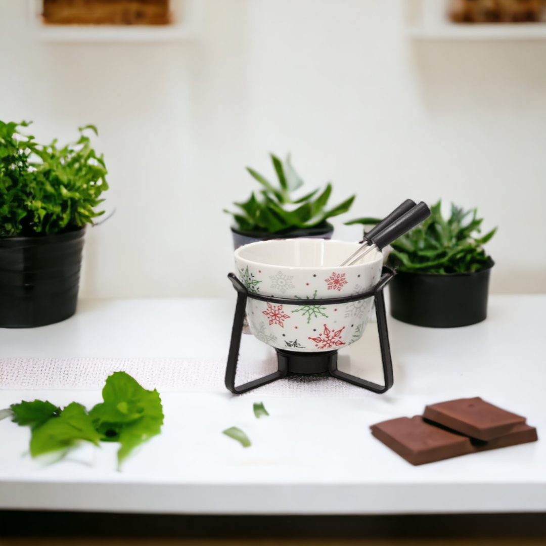 set cokollate me pirunj dhe mbajtese natale