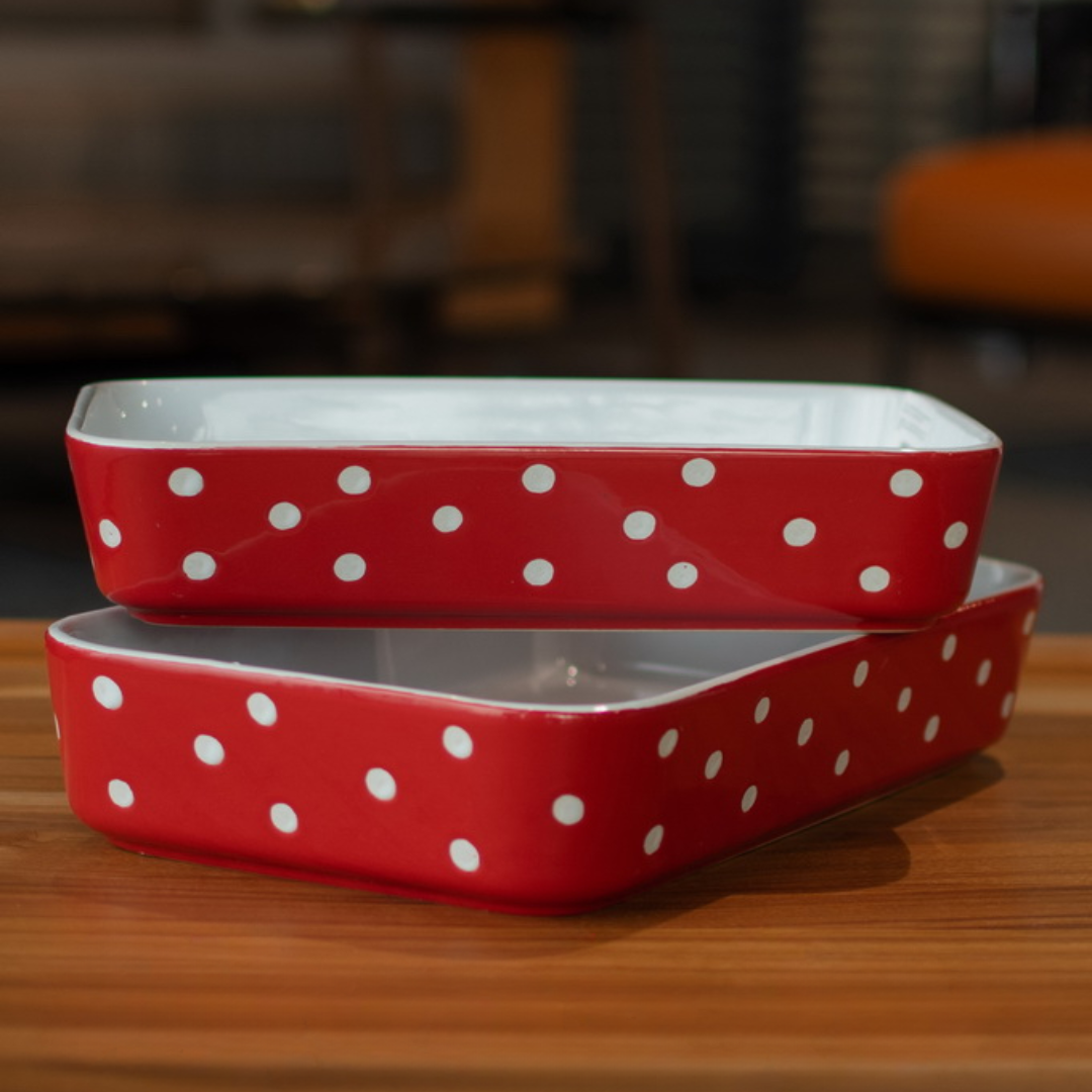 tave cook pois 28x18 cm