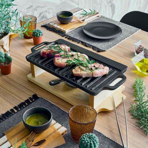 zgare me bazament fusion taste grill 37x23 cm