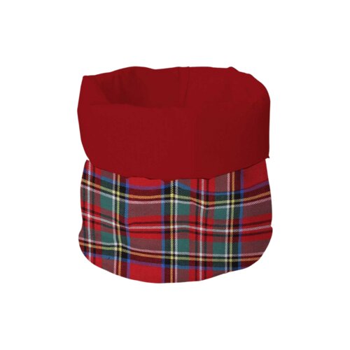 shporte buke tartan dublino 18x18 cm