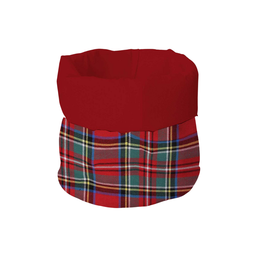 shporte buke tartan dublino 18x18 cm