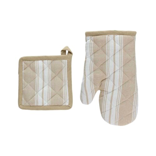set kapese tenxhere dhe dorashke beige