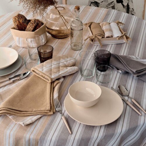 set kapese tenxhere dhe dorashke beige