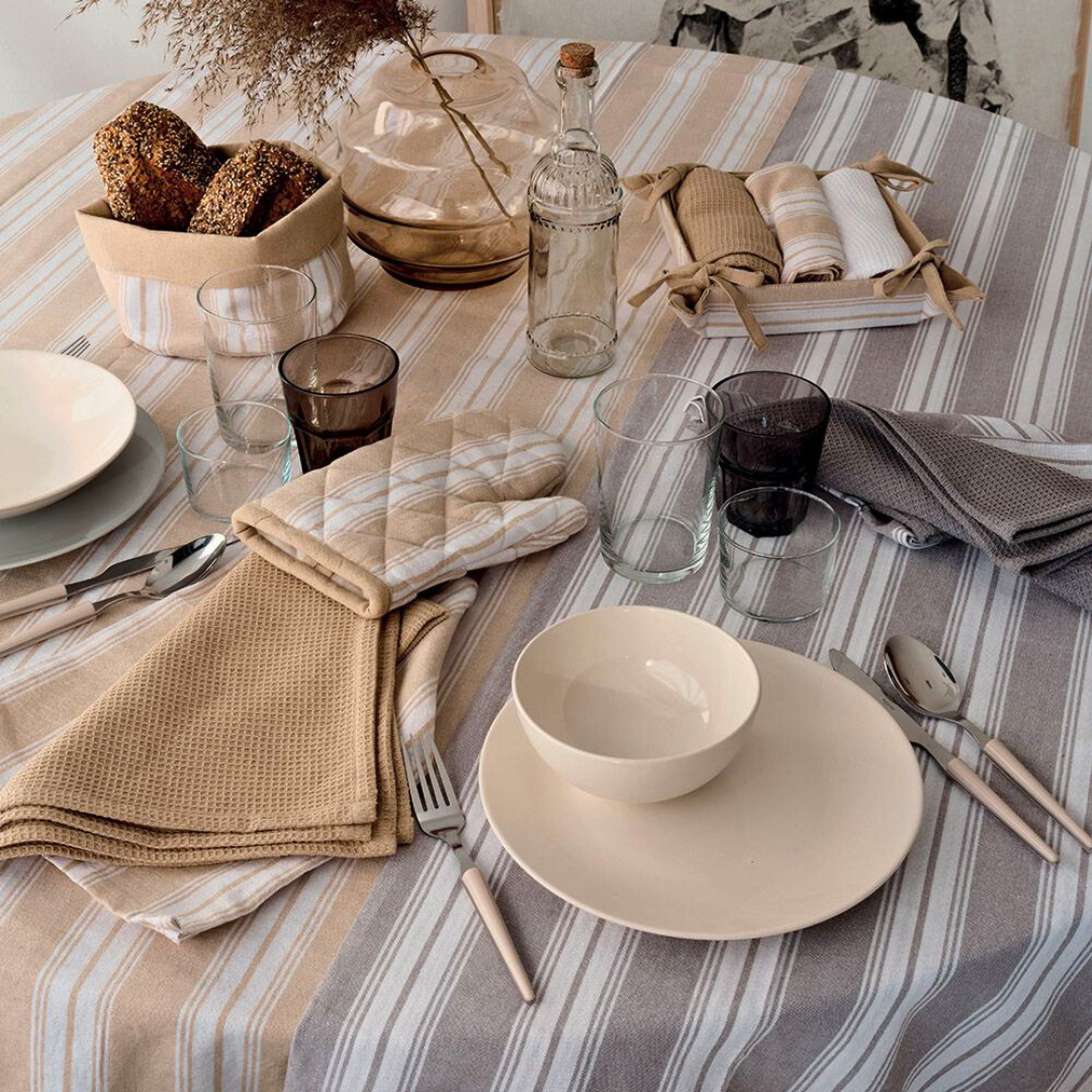 set kapese tenxhere dhe dorashke beige