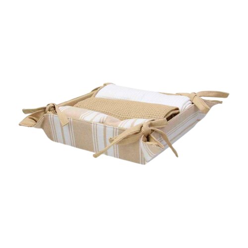shporte buke me 3 peceta beige