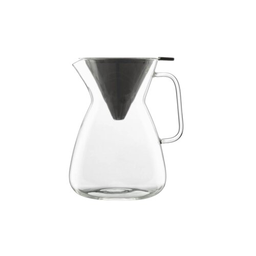 cajnik me filter termic glass 1,0 lt