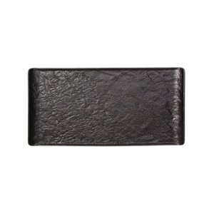 pjate e sheshte vulcania black 26,5x13 cm