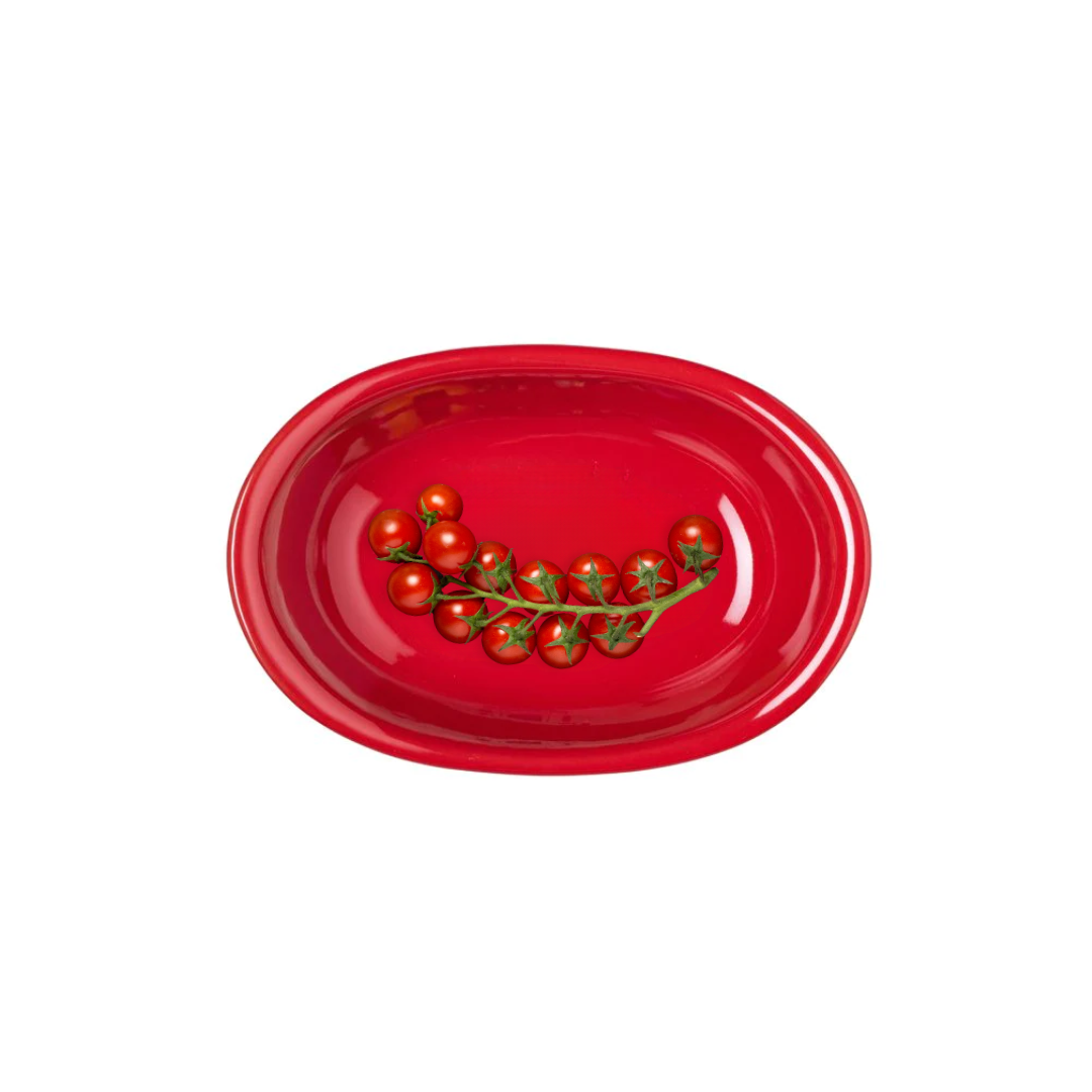 tave qeramike red pyrex 31x21 cm