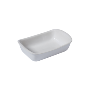 tave qeramike white pyrex 30x20 cm