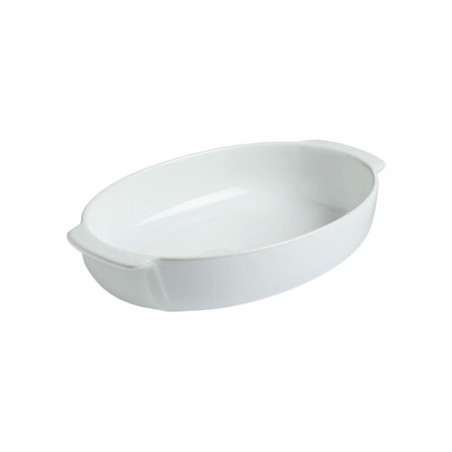 tave qeramike white pyrex 30x20 cm