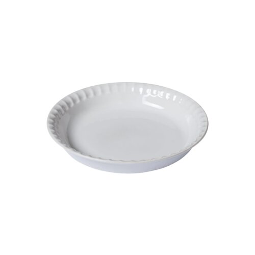 tave qeramike white pyrex 25 cm