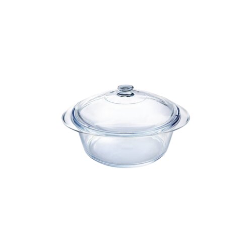 tenxhere rrethore me kapak pyrex 0,25 lt