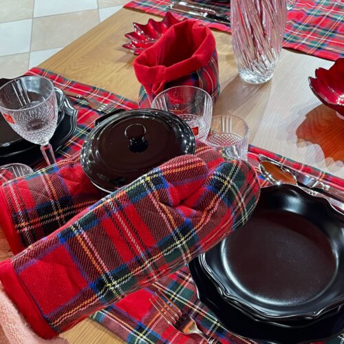 dorashke kuzhine tartan dublino 27x17 cm