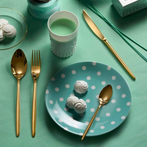 thika tavoline olivia gold 6 cope