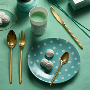 thika tavoline olivia gold 6 cope