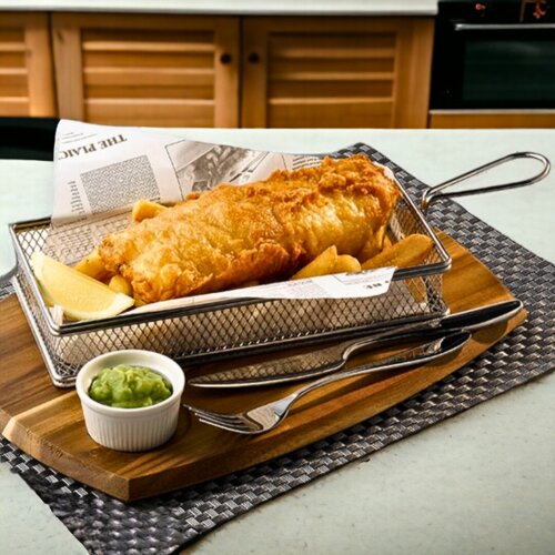 shporte fish chips 26x18 cm