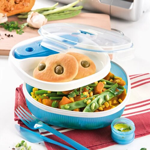 mbajtese ushqimesh lunch box blue 2,0 lt