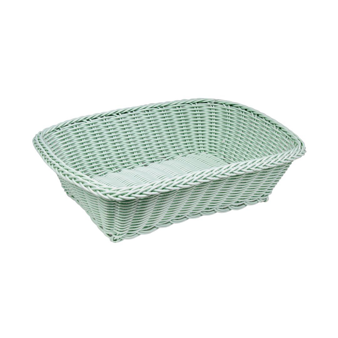kanister buke cesto verde aqua 30x23 cm