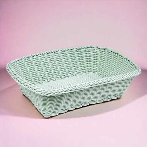 kanister buke cesto verde aqua 30x23 cm