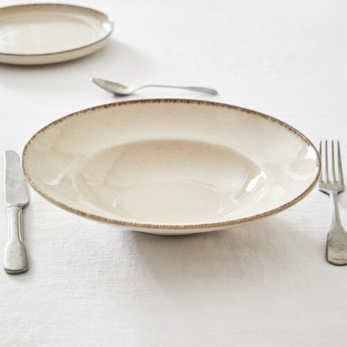 pjate pasta risus beige 27 cm