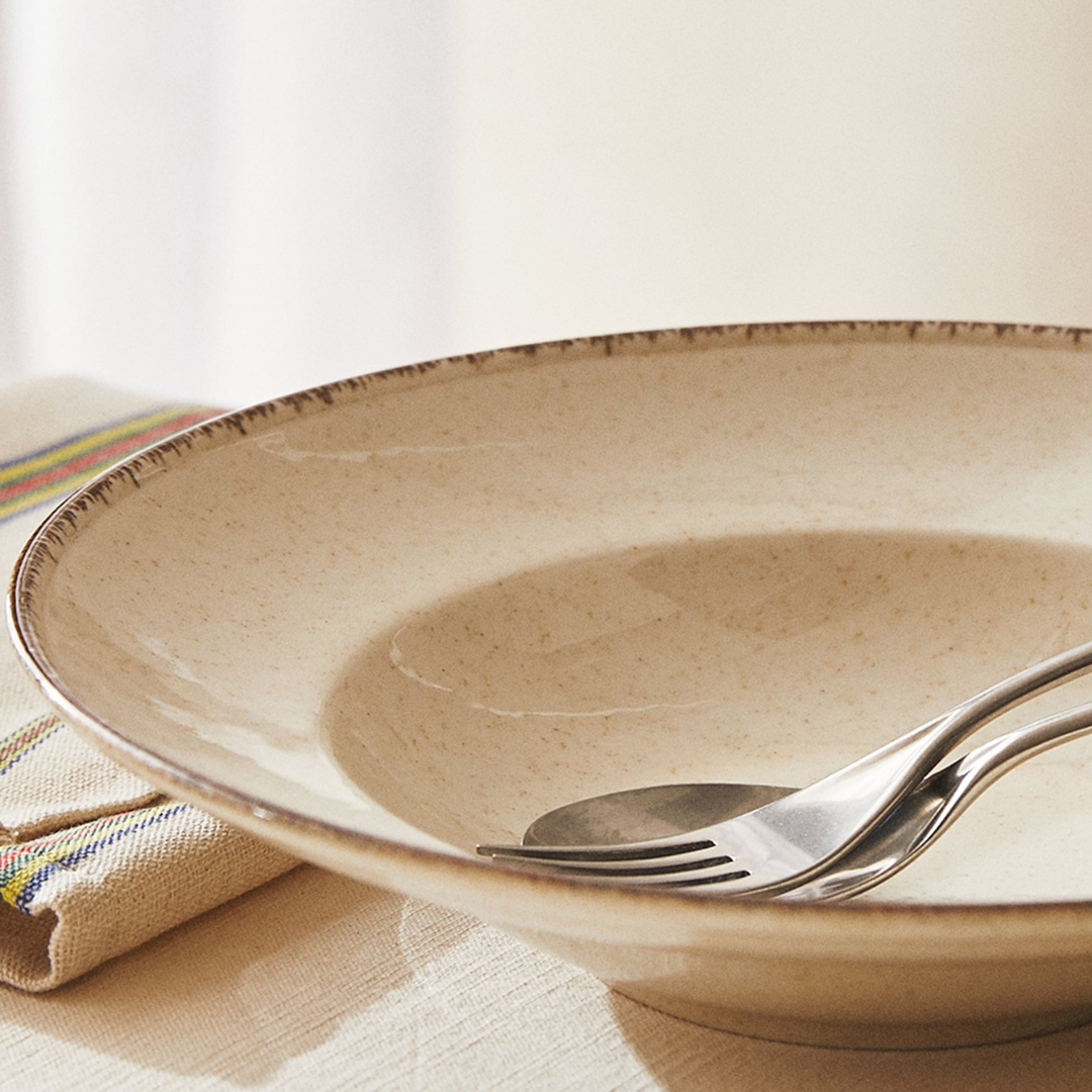 pjate pasta risus beige 27 cm