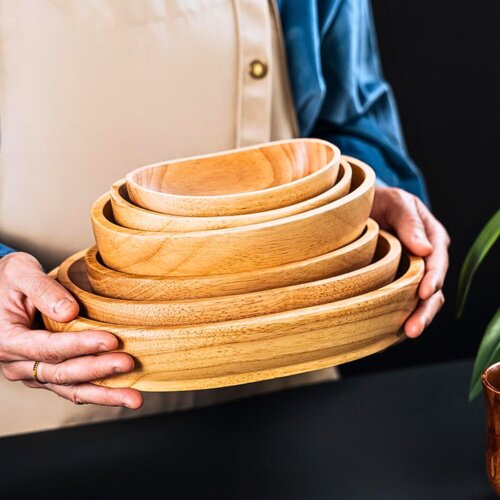 tas ushqimesh nature oval 24x15 cm