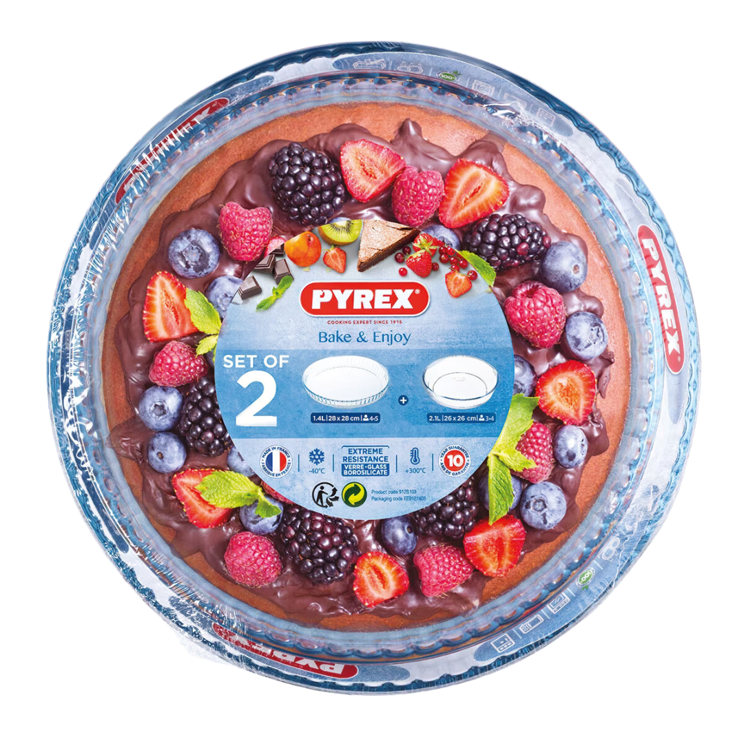 forme embelsire me kanale pyrex 26-28 cm 2 cope