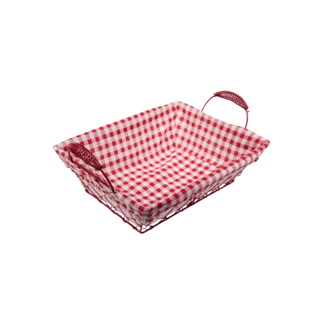 kanister buke cesto rosso 26x19 cm