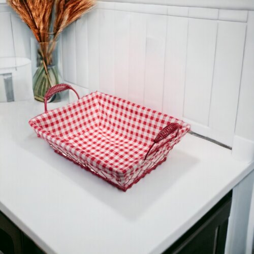kanister buke cesto rosso 26x19 cm