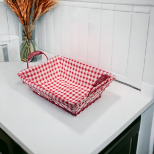 kanister buke cesto rosso 26x19 cm