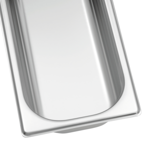 vaskete inoksi gastro 2/4 53x16x4 cm