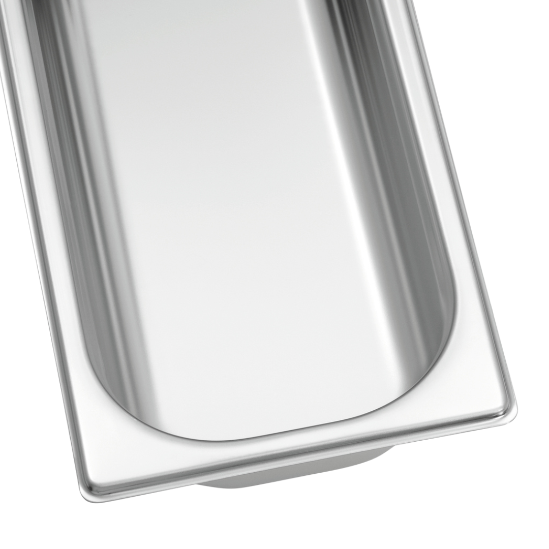 vaskete inoksi gastro 2/4 53x16x4 cm