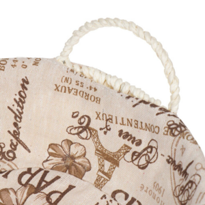 kanister ovale me thurje bordo 27x21 cm