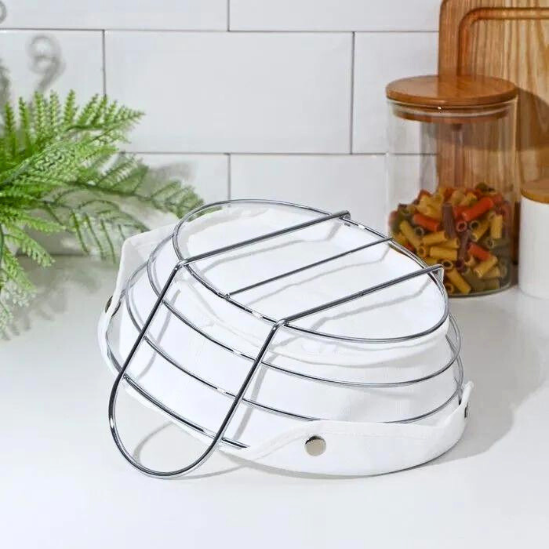 shporte teli me veshje rrethore 24 cm