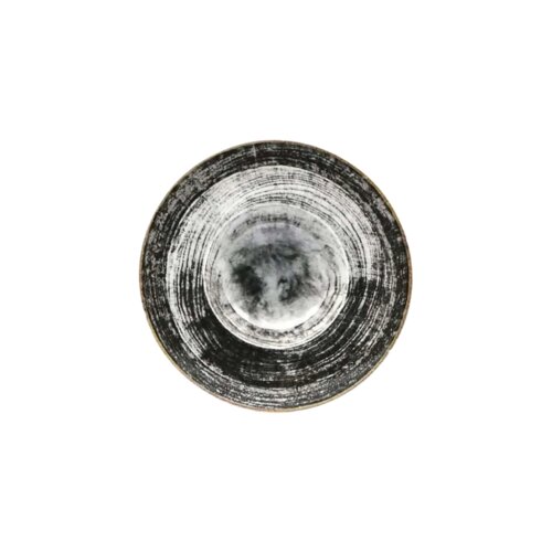 pjate pasta round black napoli 27,5 cm