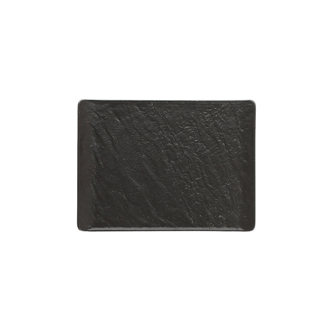 pjate e sheshte vulcania black 20x15 cm