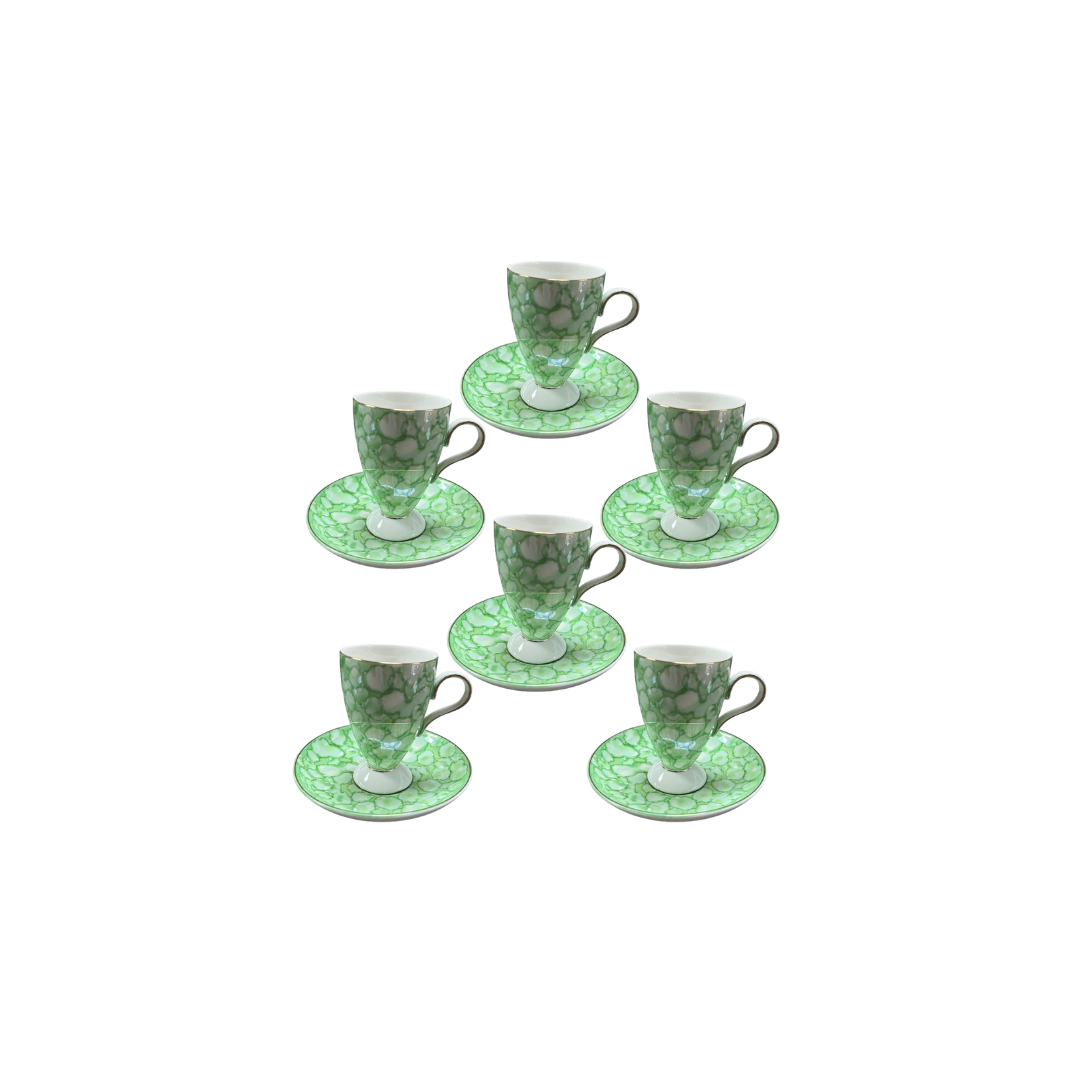 filxhane kafe green marble 6 cope