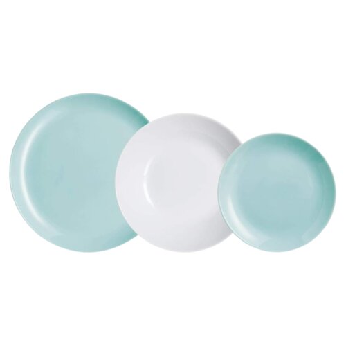 set pjatash diwali white & turquoise 18 cope