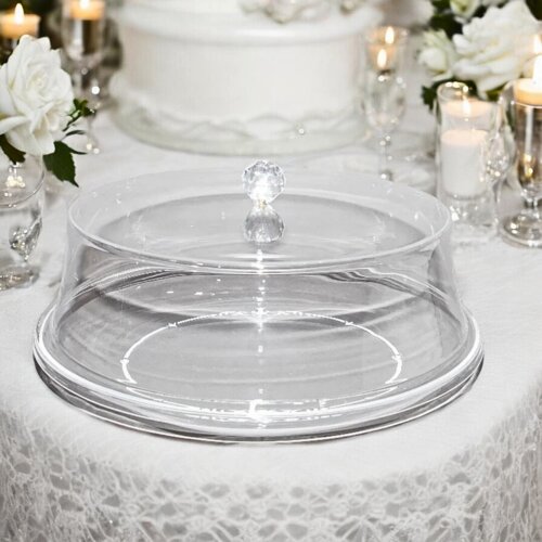 mbajtese ushqimesh cake box acrylic 34 cm