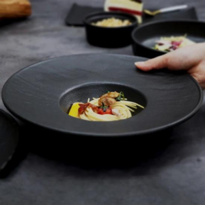 pjate pasta vulcania black 24 cm