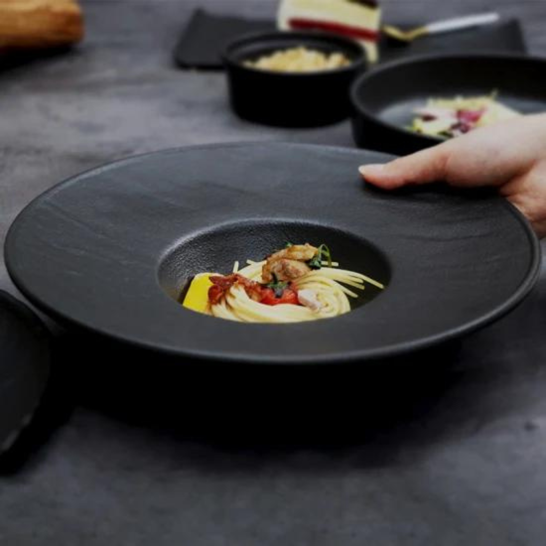 pjate pasta vulcania black 24 cm