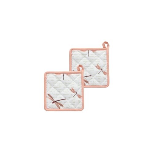 set kapese tenxhere libellule 15 x 15 cm 2 cope
