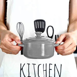 tenxhere me kapak mignon grey 20 cm