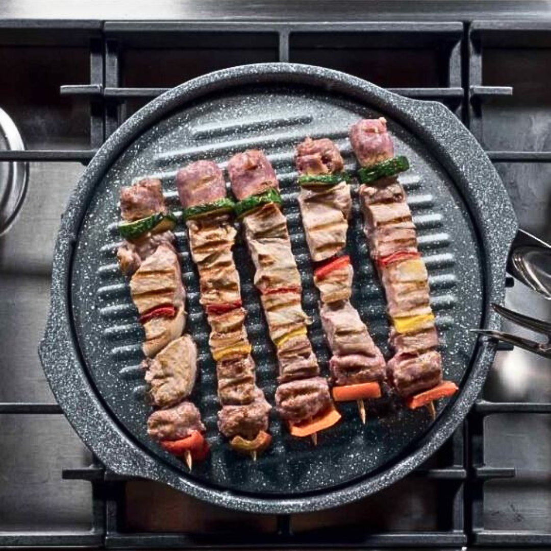 grille barbecue mythos marble 36 cm