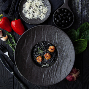 pjate pasta vulcania black 27 cm