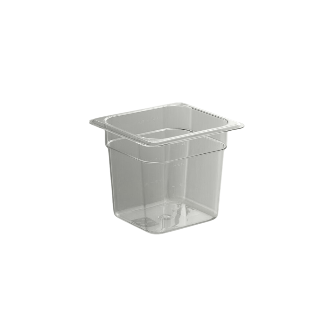 vaskete polycarb gastro 1/6 H150