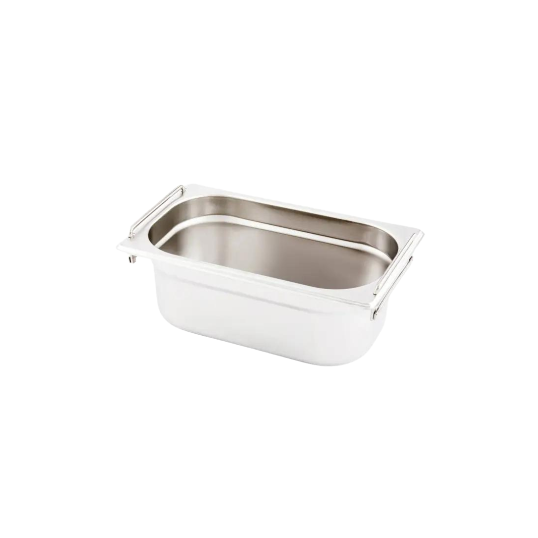 vaskete me kapese inoksi gastro 1/4 27x16x20 cm